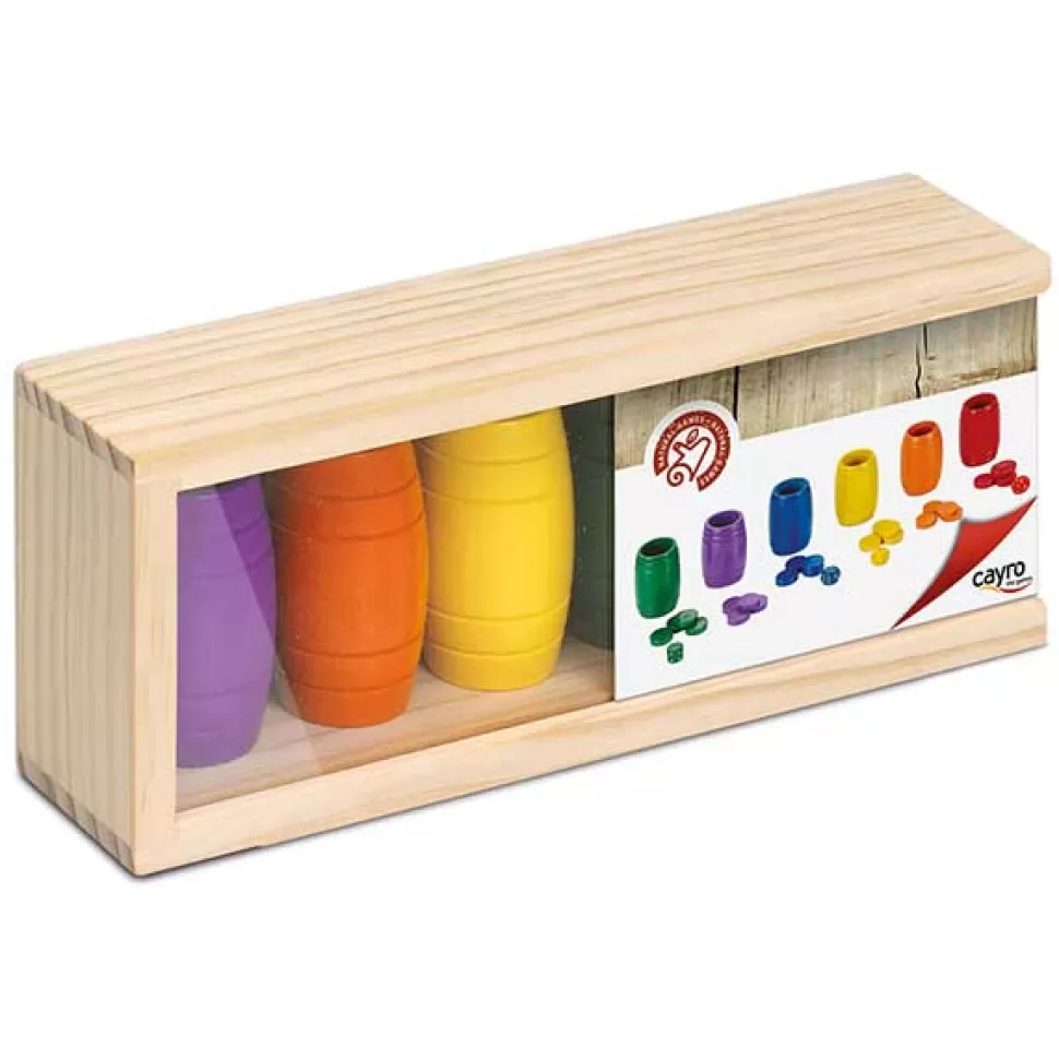 Hot Brinquedos Cayro Acessorios Madeira Parcheesi 6 Jogadores
