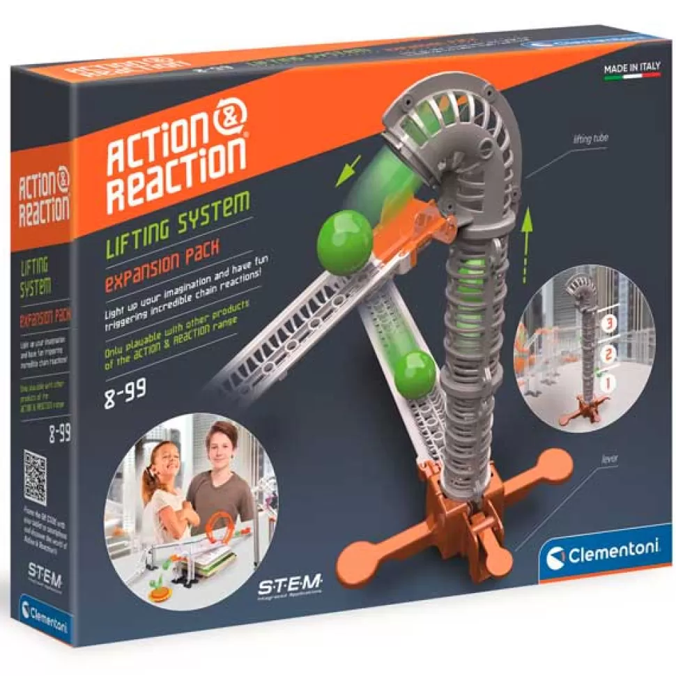 Brinquedos Clementoni Action And Reaction Sistema De Elevacao< Brinquedos Científicos
