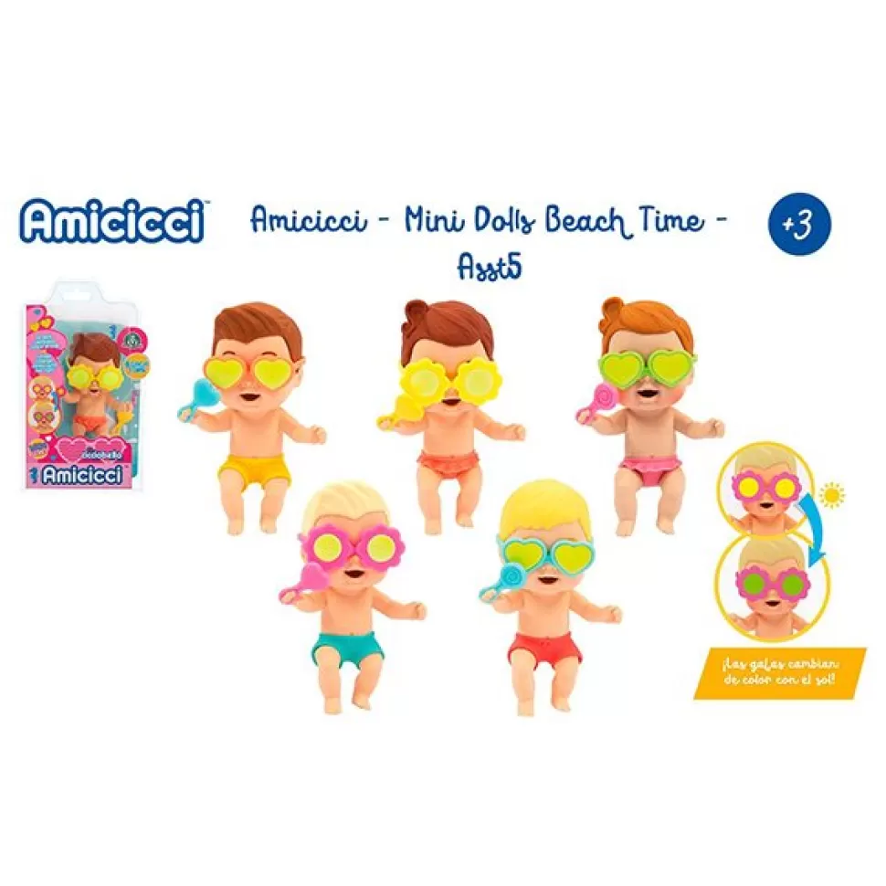 Discount Brinquedos Cicciobello Amicicci Beach Time Asst