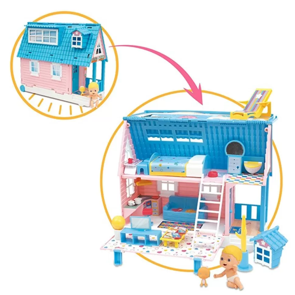 Hot Brinquedos Cicciobello Amicicci Playset Casa
