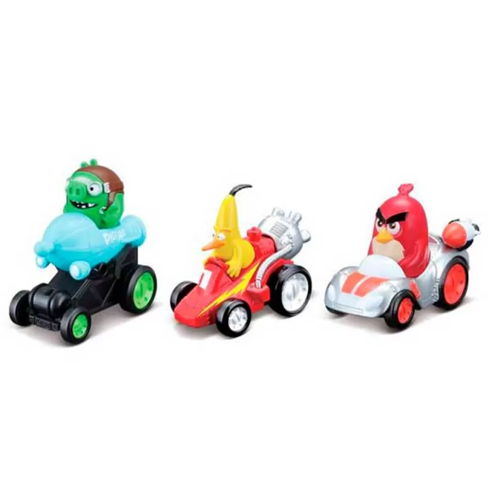 Brinquedos Angry Birds Angry Birds Carro Crashers Pullback Racers< Brinquedos De Carros