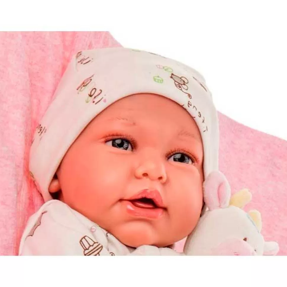 Brinquedos Antonio Juan Antonio Juan Primeiro Reborn Daniela Gatinhos 52Cm< Bonecas Bebé