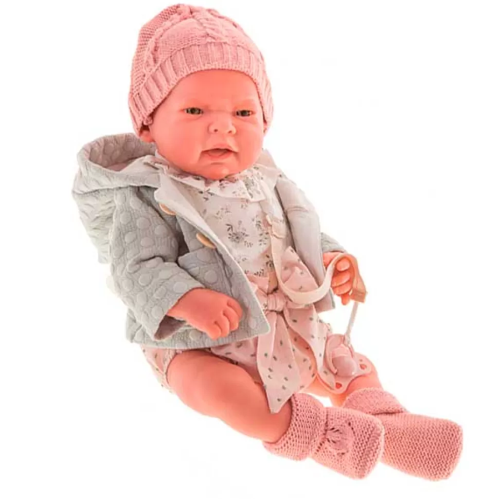 Brinquedos Antonio Juan Antonio Juan Sweet Reborn Lea Jaqueta Verde 40Cm< Bonecas Reborn