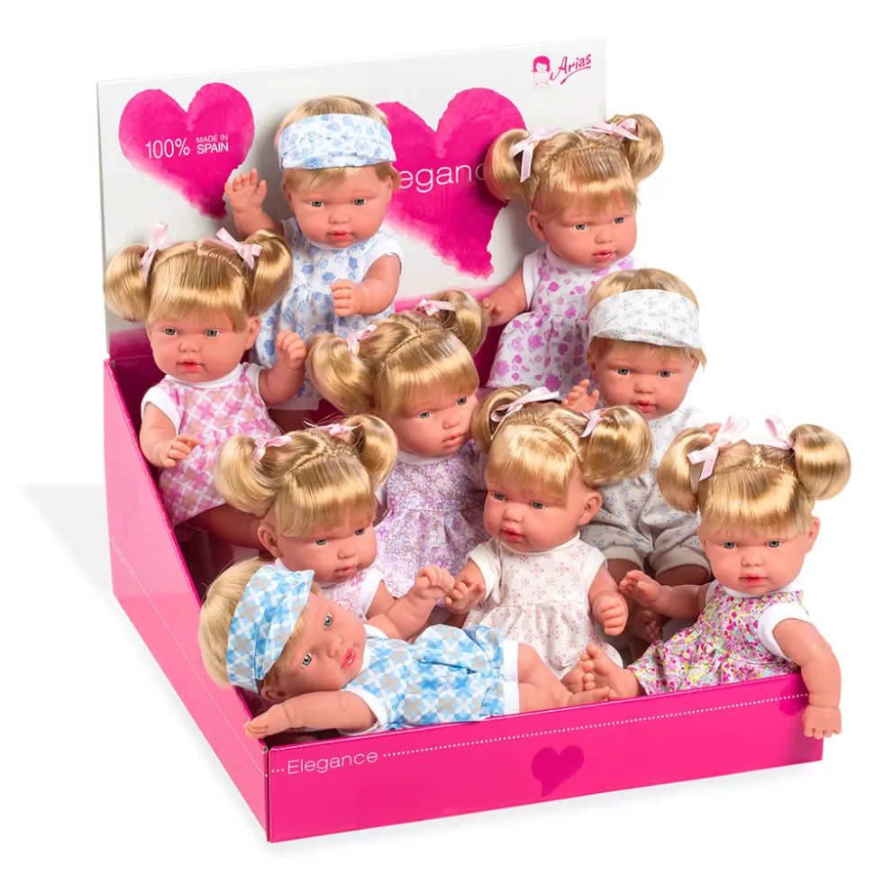 Brinquedos Arias Arias Boneca Elegance Pillina 26Cm< Bonecas Para Pentear