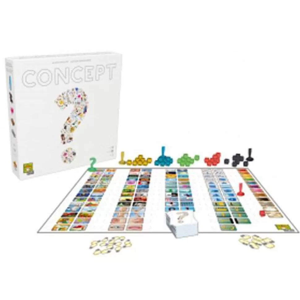 Brinquedos Asmodee Asmodee Jogo De Tabuleiro Concept< Jogos De Tabuleiro Familiares
