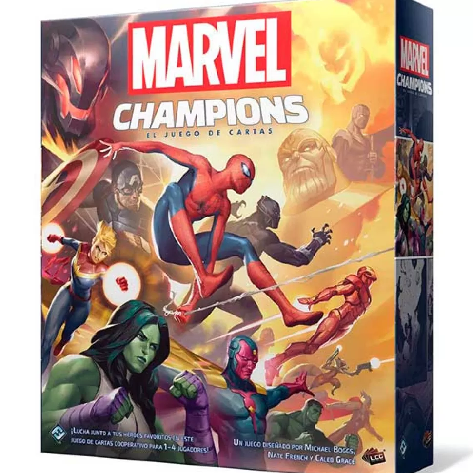 Flash Sale Brinquedos Os Vingadores Asmodee Jogo De Tabuleiro De Cartas Marvel Champions