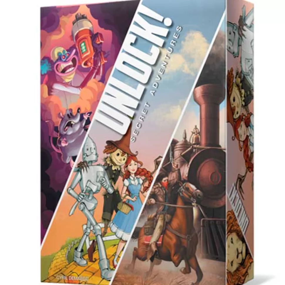 Online Brinquedos Asmodee Asmodee Jogo De Tabuleiro Unlock Secret Adventures