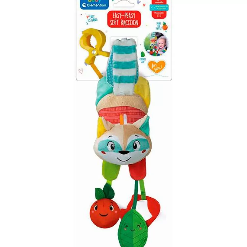 Store Brinquedos Clementoni Atividades De Pelucia De Guaxinim