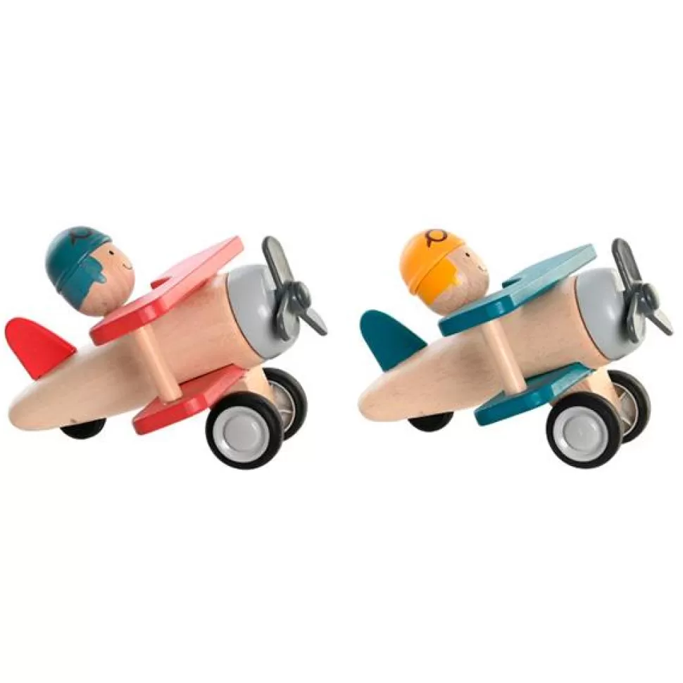 Brinquedos Item Aviao De Madeira 13Cm< Brinquedos De Aviões