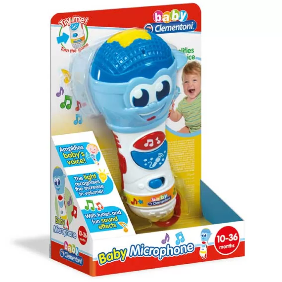 Brinquedos Clementoni Baby Microfone Com Luzes E Sons< Brinquedos Educativos