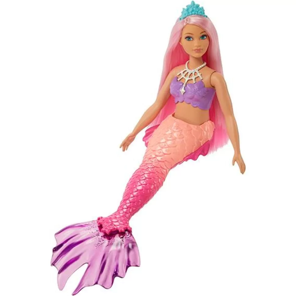 Brinquedos Barbie Barbie Dream Boneca Sereia Salmao Rabo< Bonecas Para Pentear