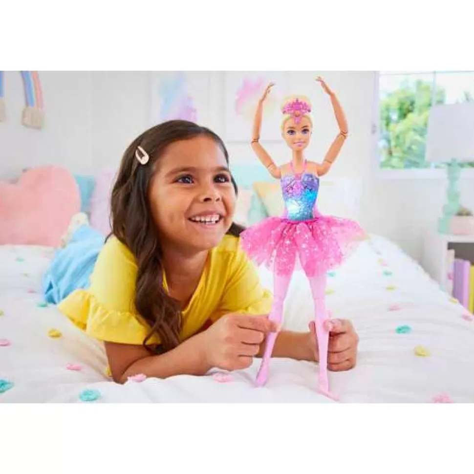 Online Brinquedos Barbie Barbie Dreamtopia Bailarina Tutu Rosa