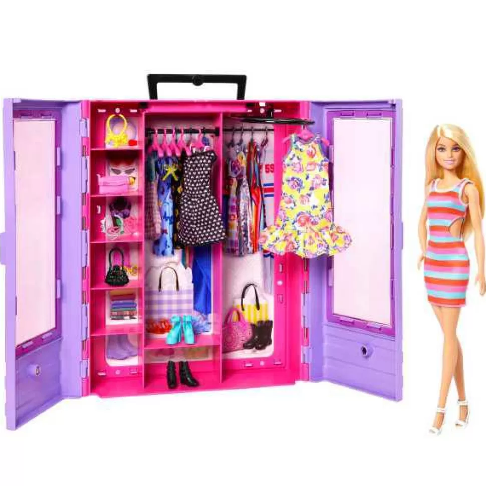 Sale Brinquedos Barbie Barbie Fashionista Armario Portatil Con Boneca