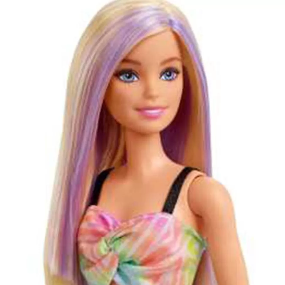 New Brinquedos Barbie Barbie Fashionista Boneca Mono Prismas Arcoiris