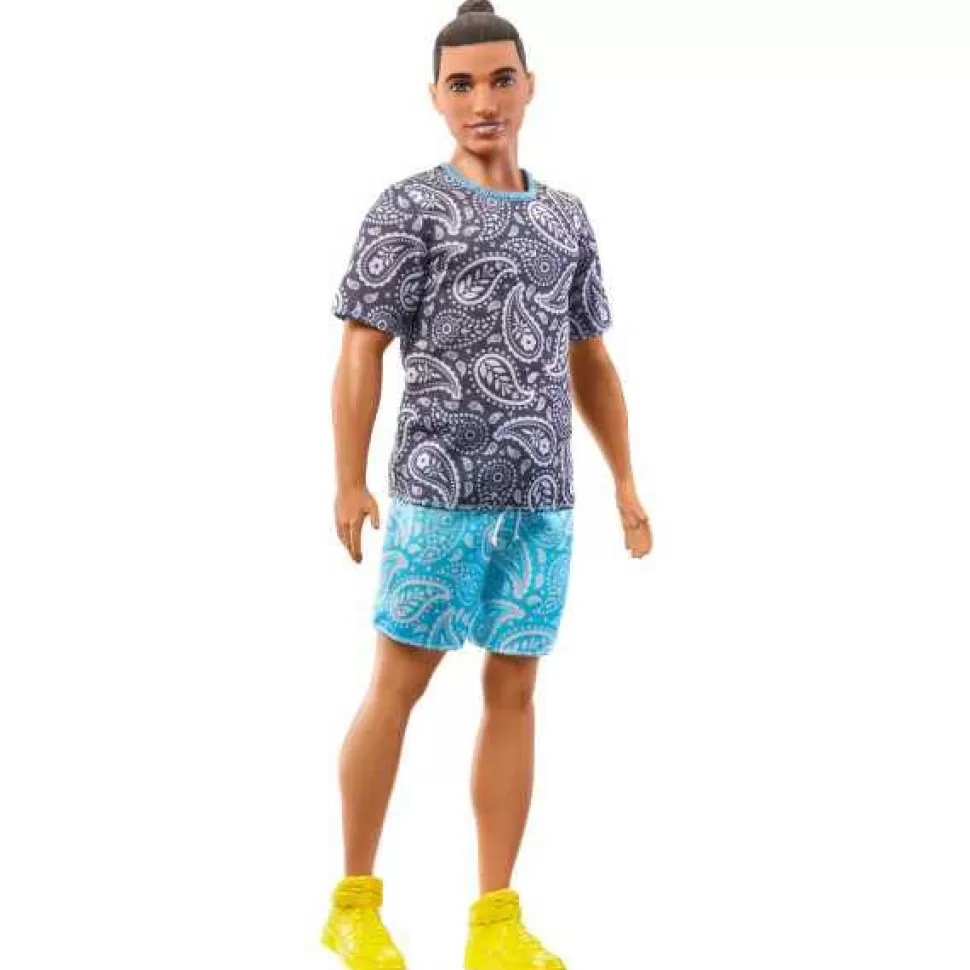 Discount Brinquedos Barbie Barbie Ken Fashionista Estampa De Bandana