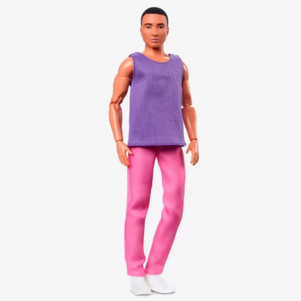 Shop Brinquedos Barbie Barbie Ken Signature Looks Escuro