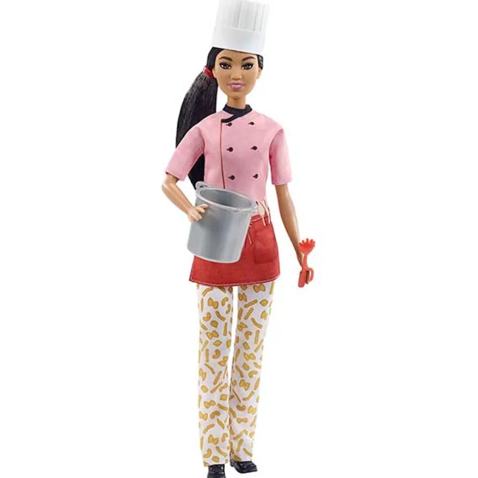 Brinquedos Barbie Barbie Tu Podes Ser Cozinheira Boneca Asiatica< Brinquedos De Cozinha