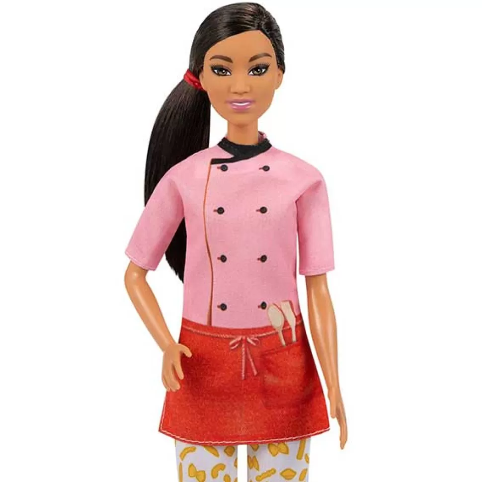 Brinquedos Barbie Barbie Tu Podes Ser Cozinheira Boneca Asiatica< Brinquedos De Cozinha