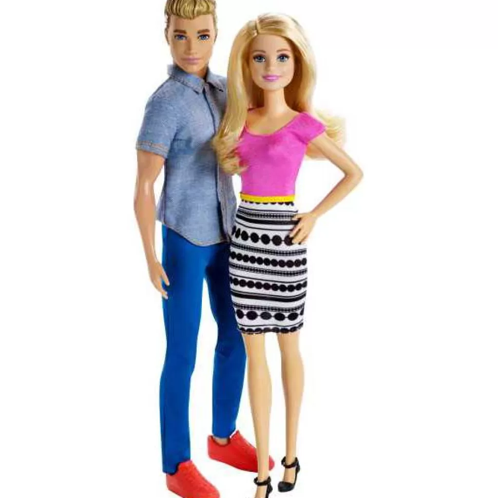 Online Brinquedos Barbie Barbie Y Ken Pack 2 Figuras