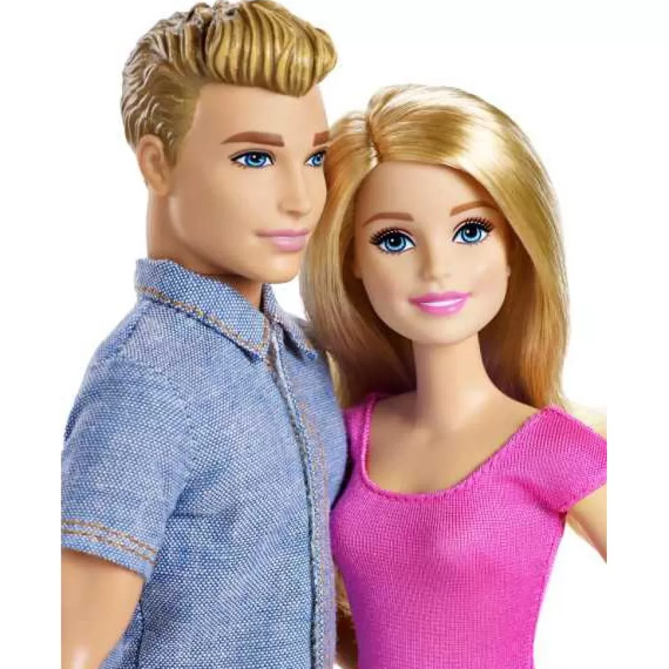 Online Brinquedos Barbie Barbie Y Ken Pack 2 Figuras