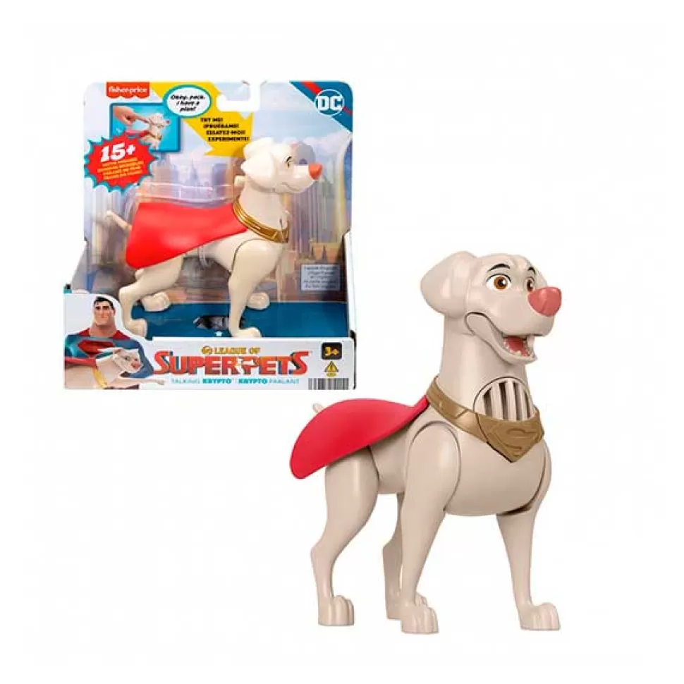 Brinquedos Liga da Justiça Barking Kripto Cachorro Liga Supermascotas< Brinquedos Super-Heróis