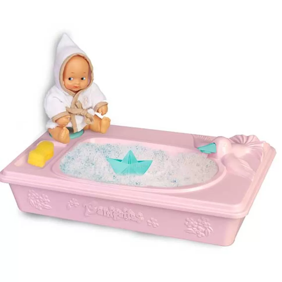 Brinquedos Barriguitas Barriguitas Banheira Com Boneca Bebé< Bonecas Mini