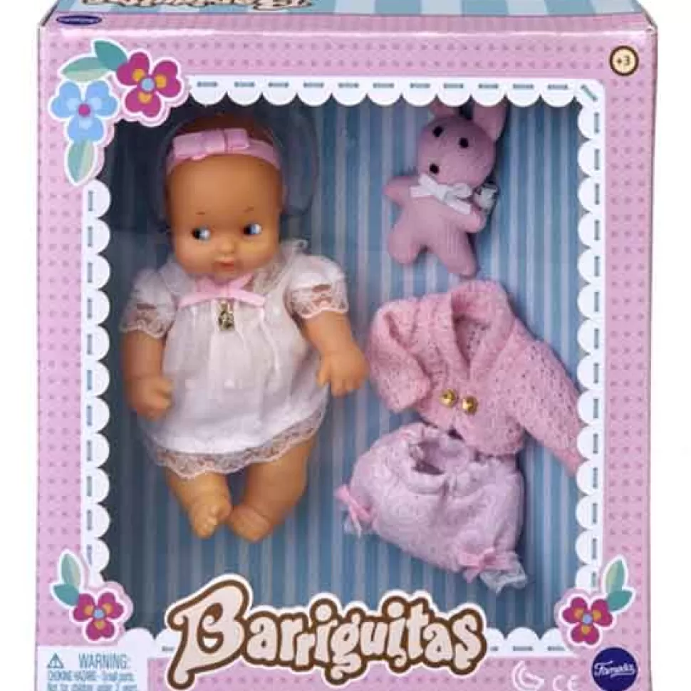 Clearance Brinquedos Barriguitas Barriguitas Boneca Vestido Rosa Y Conejito