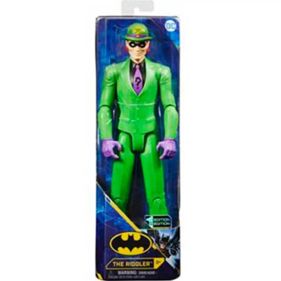 Brinquedos Batman Batman Figura The Riddler Bat-Tech 30Cm< Brinquedos Super-Heróis