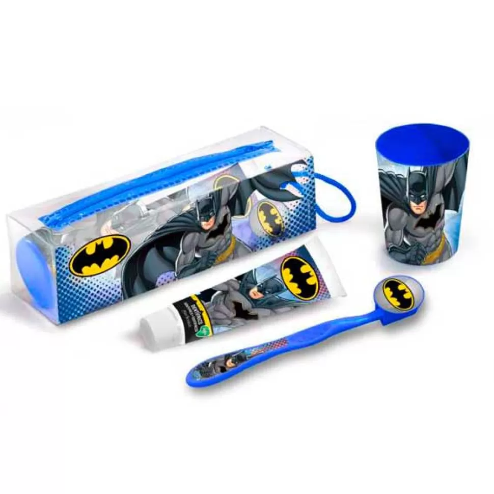 Brinquedos Batman Batman Kit Viagem Higiene Dental Infantil< Brinquedos Super-Heróis