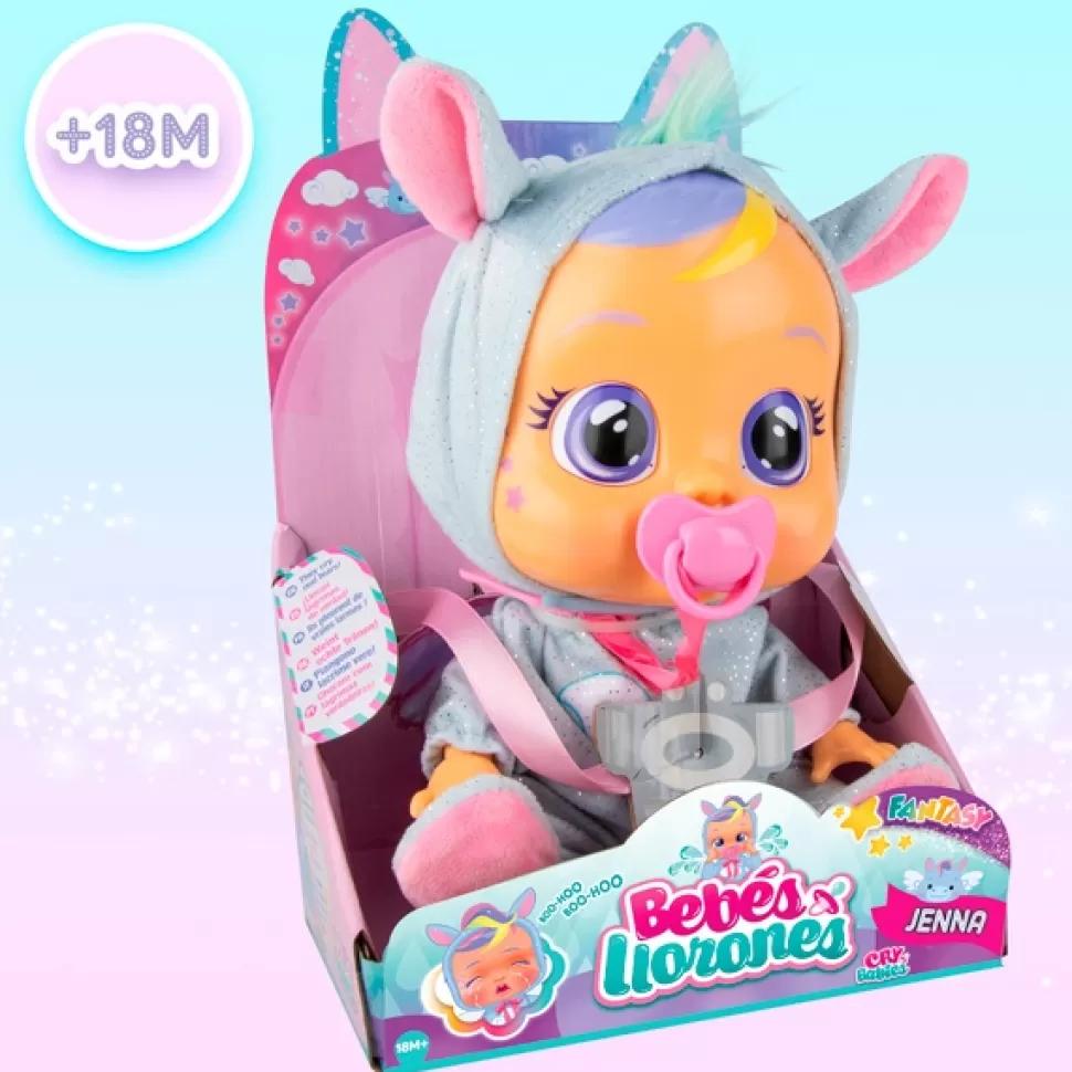 Brinquedos Bebés Chorões Bebés Choroes Boneca Pegasus Jenna< Bonecas Com Sons