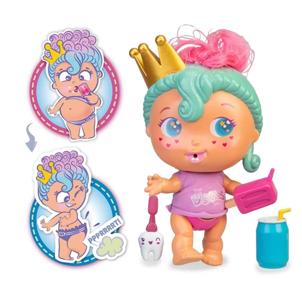Brinquedos Bellies Bellies Biggie Blinky Queen< Bonecas Com Sons