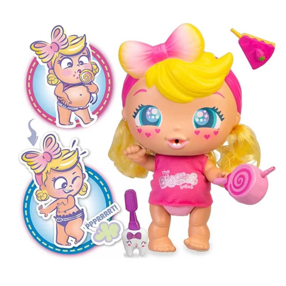 Brinquedos Bellies Bellies Biggie Kuki Cute< Bonecas Com Sons