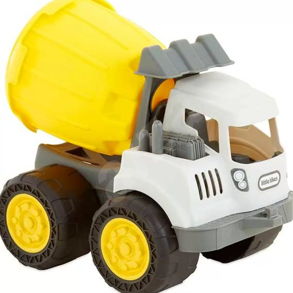 Brinquedos Little Tikes Betoneira 2 Em 1 Dirt Diggers Amarelo< Brinquedos De Camiões