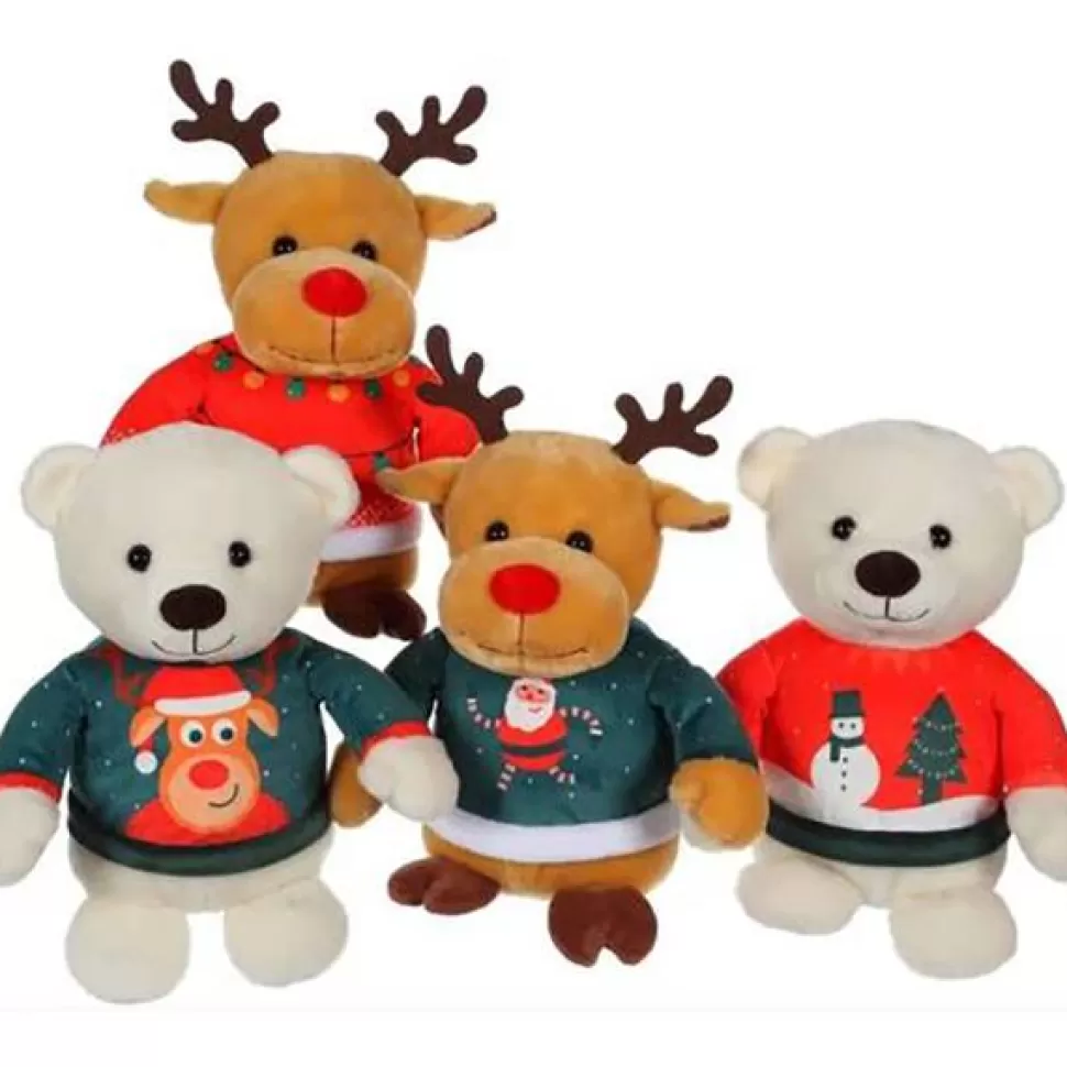 New Brinquedos Gipsy Bichos De Pelucia Com Camisola De Natal