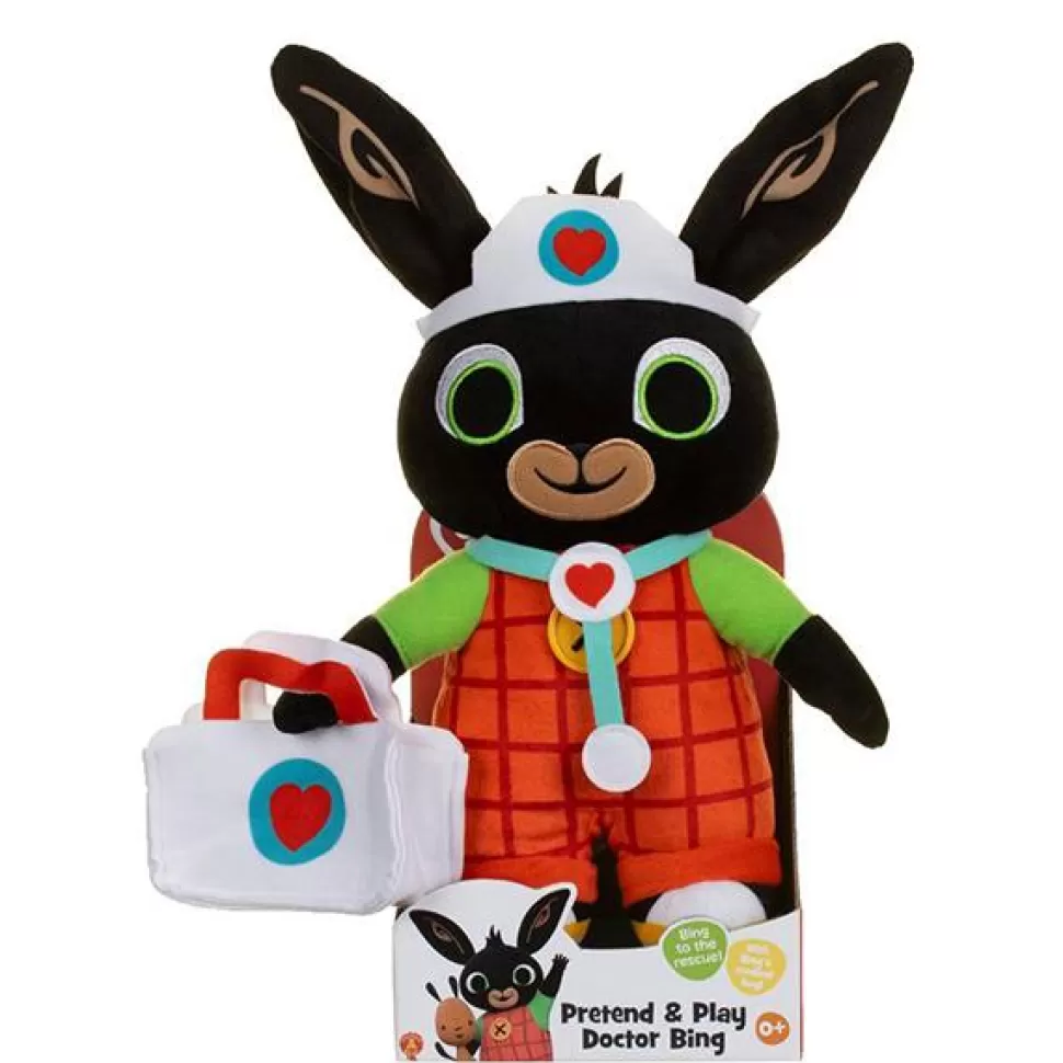 Brinquedos Bing Bing Peluche Medico 32Cm< Peluches Coelhos