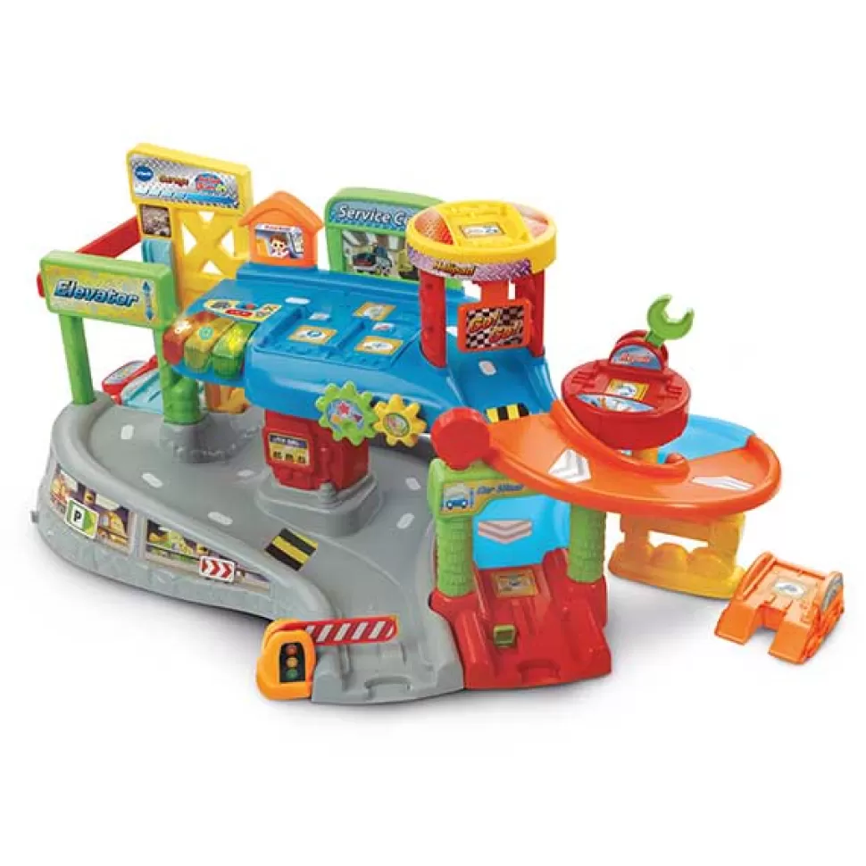 Brinquedos Bip Bip Bólides Bolides Bip Bip Vtech Garagem Bolidos Multitaller Com Guindaste< Brinquedos De Carros
