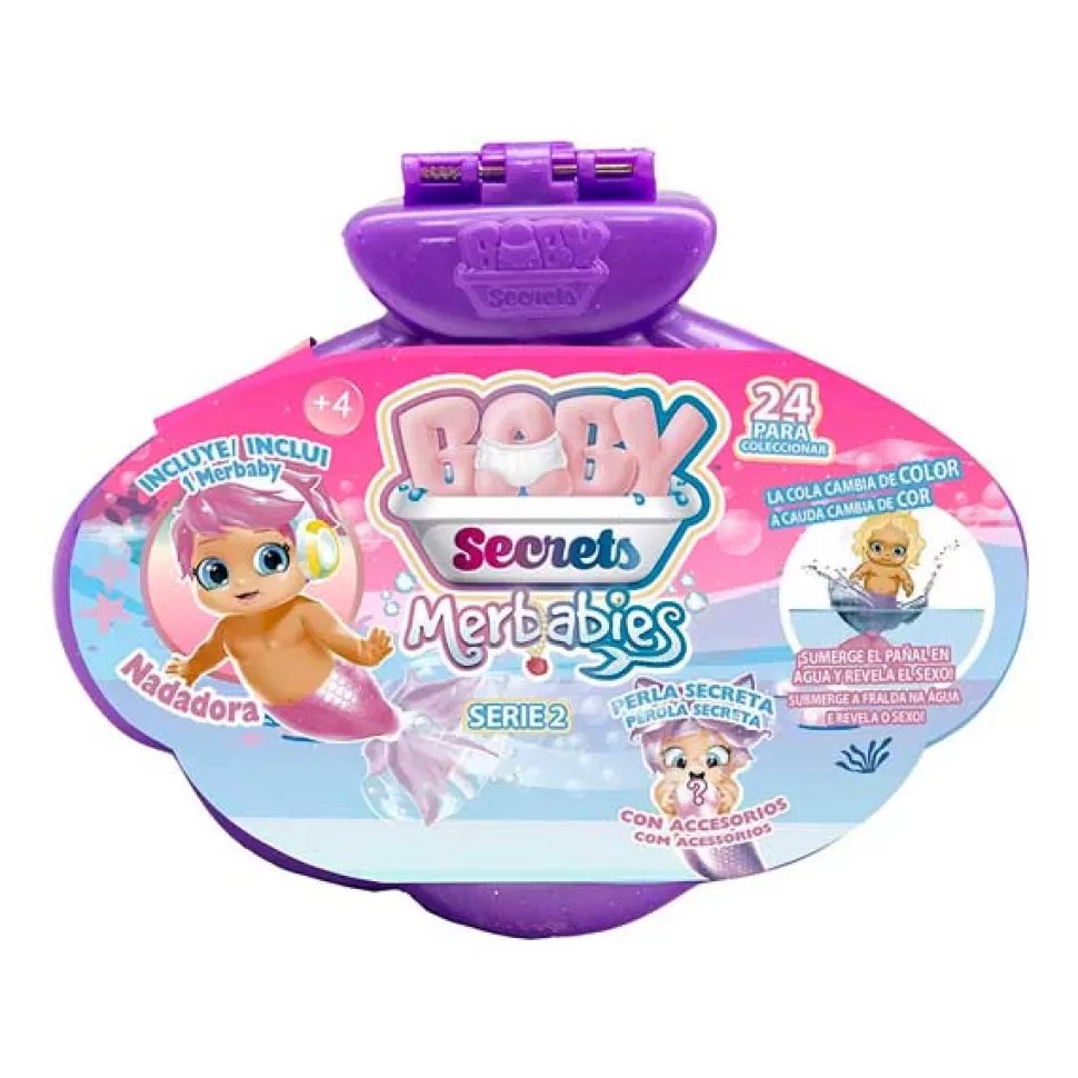 Outlet Brinquedos Bizak Boneca Baby Secrets Merbabies