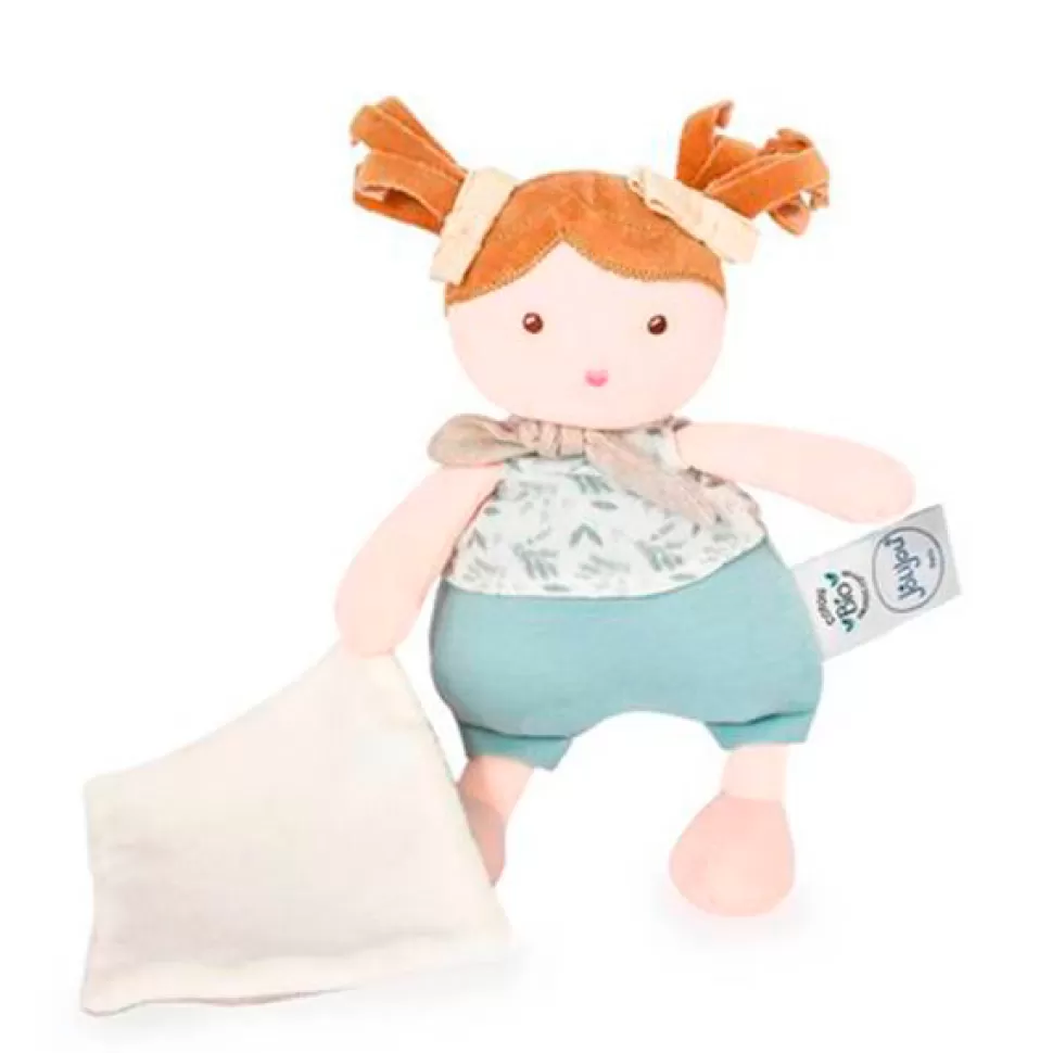 Brinquedos Doudou Et Compagnie Boneca Camisa Jolijou Flores Em Caixa Redonda 22Cm< Bonecas De Pano