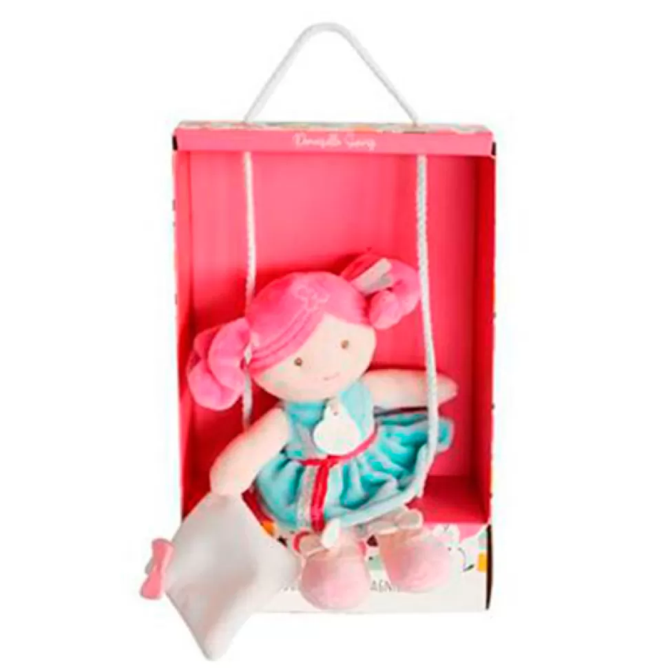 Brinquedos Doudou Et Compagnie Boneca Chloe Cabelo Rosa 21Cm< Bonecas De Pano