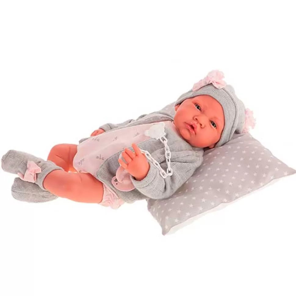 Brinquedos Antonio Juan Boneca Cinza 40Cm< Bonecas Bebé