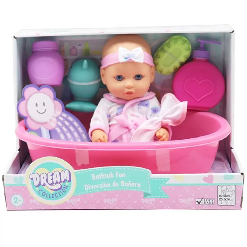 * Boneca Com Banheira 25Cm< Bonecas Classicas