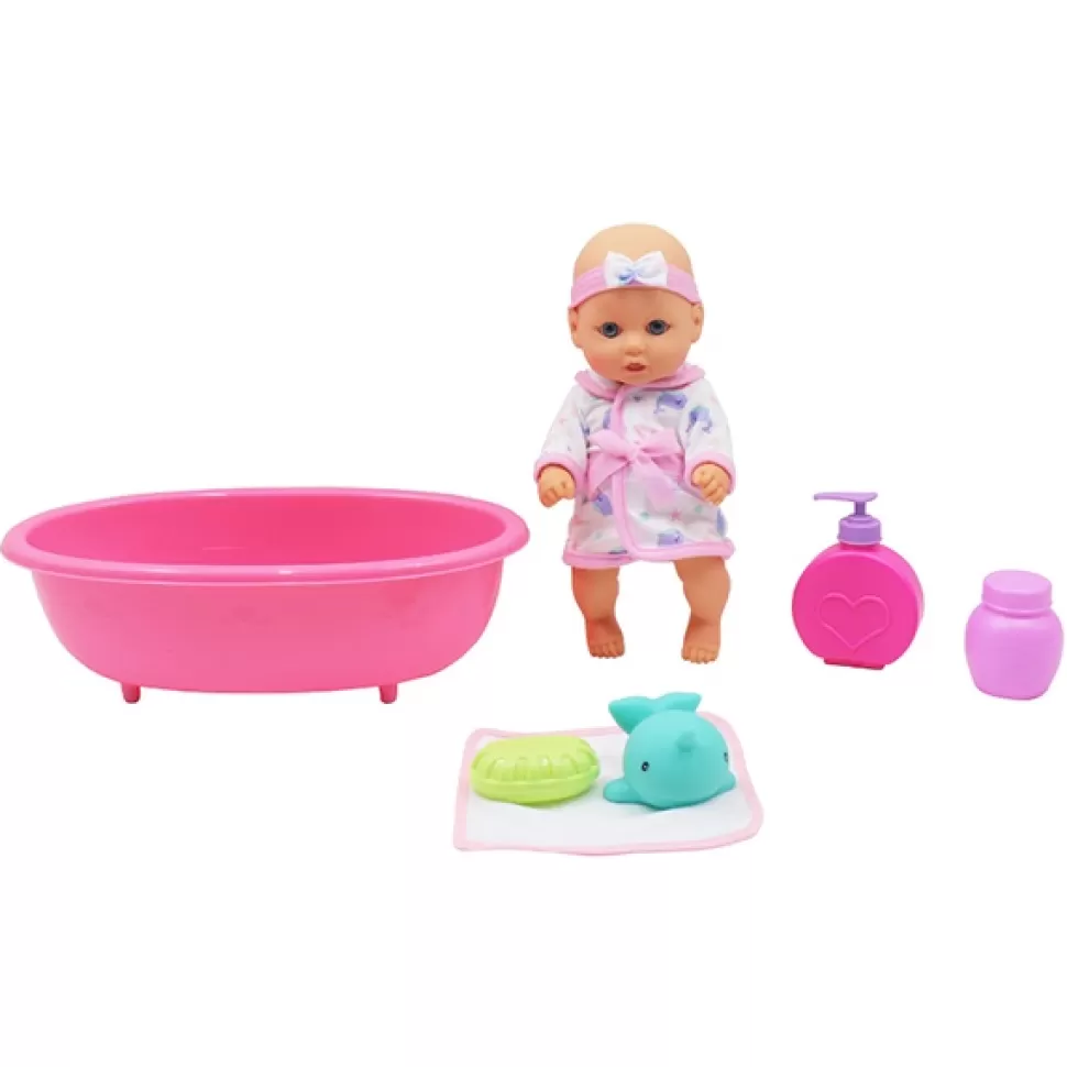 * Boneca Com Banheira 25Cm< Bonecas Classicas
