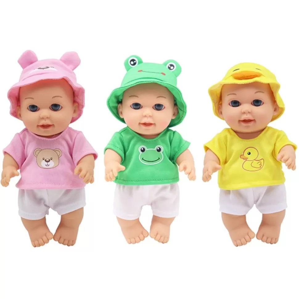 * Boneca Com Chapeu De Animal 20Cm< Bonecas Classicas