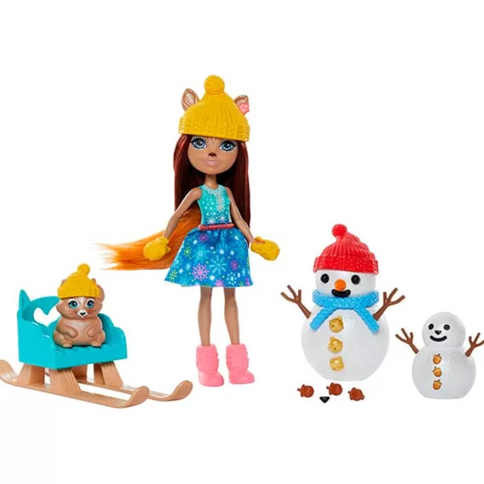 Best Sale Brinquedos Enchantimals Boneca Enchantimals Sharlotte E Walnut Neve