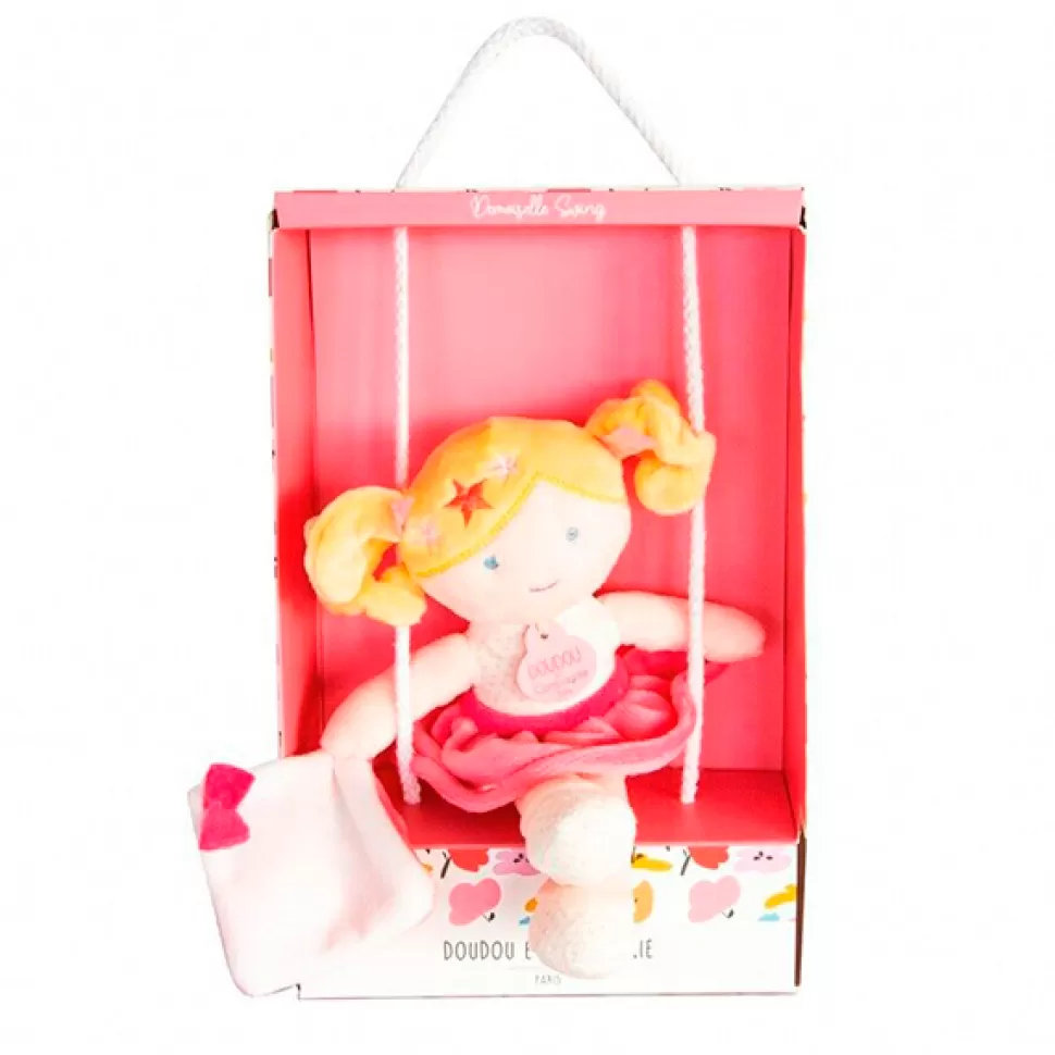 Brinquedos Doudou Et Compagnie Boneca Loira Louison 21Cm< Bonecas De Pano
