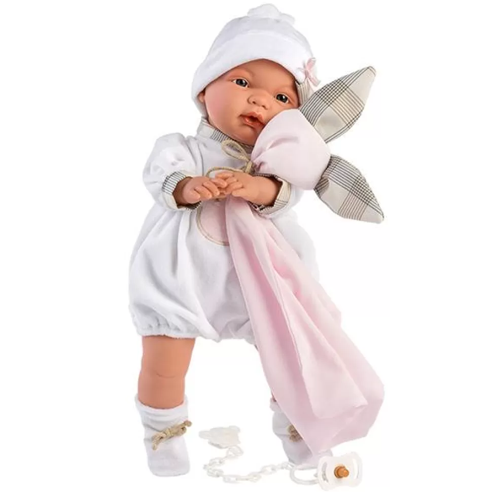Brinquedos Llorens Boneca Macaquinho Joelle Llorona Em Bolsa< Bonecas Bebé