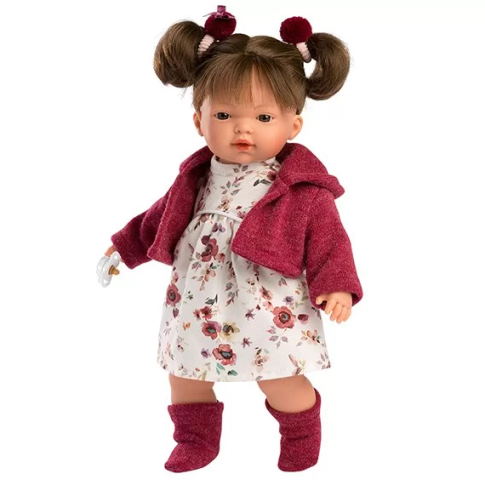 Brinquedos Llorens Boneca Vera Llorona Vestido Flor< Bonecas Choronas
