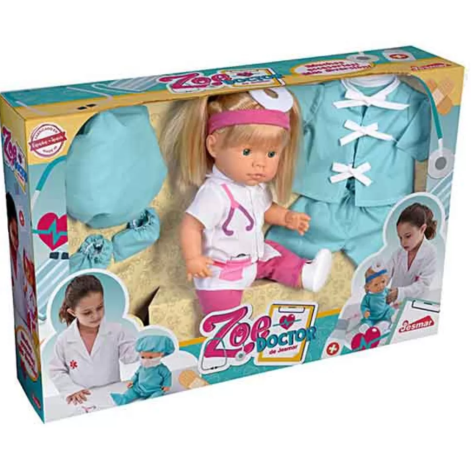 Brinquedos Jesmar Boneca Zoe Doctor< Brinquedos De Médicos