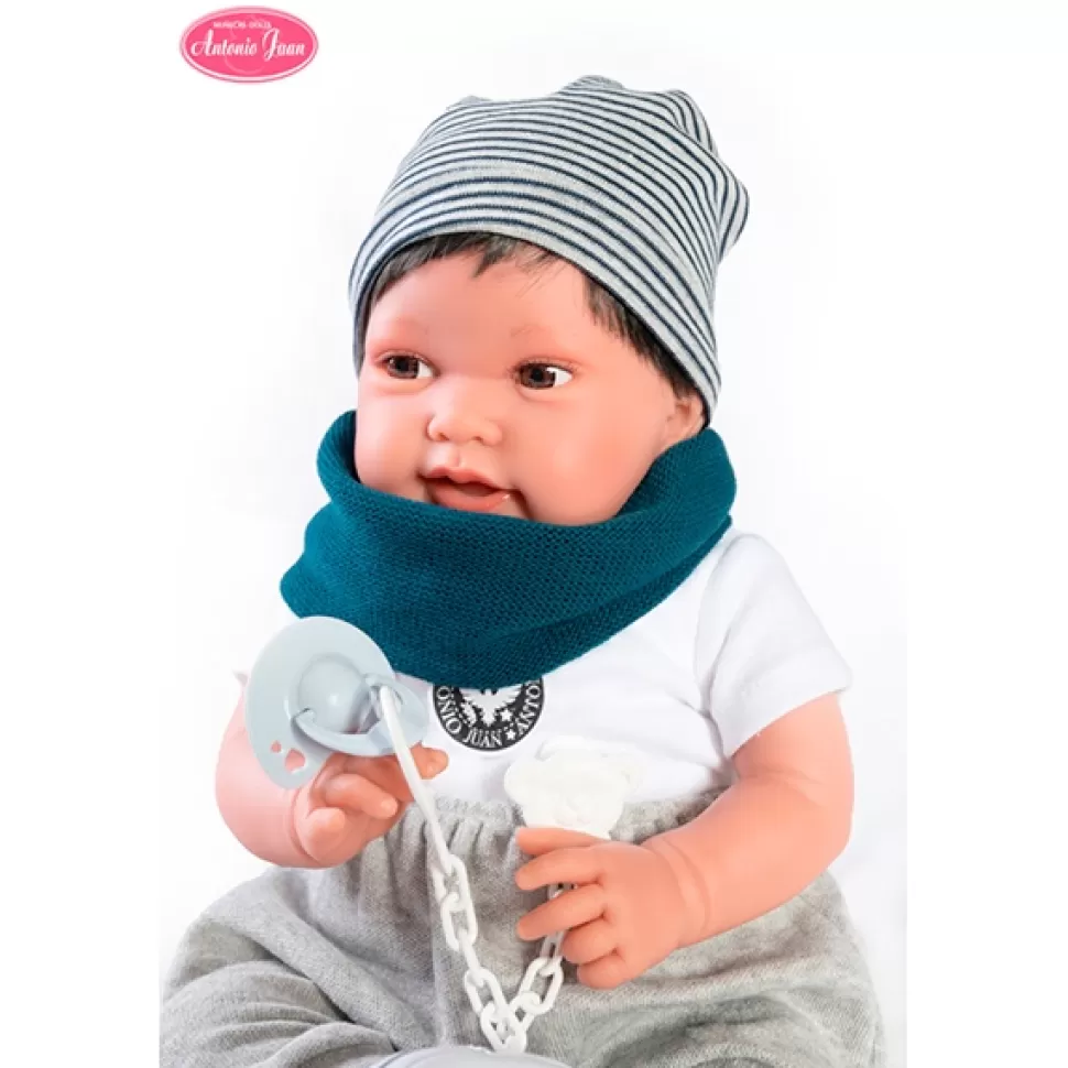 Brinquedos Antonio Juan Boneco Skatista Pipo Recem-Nascido 42Cm< Bonecas Bebé