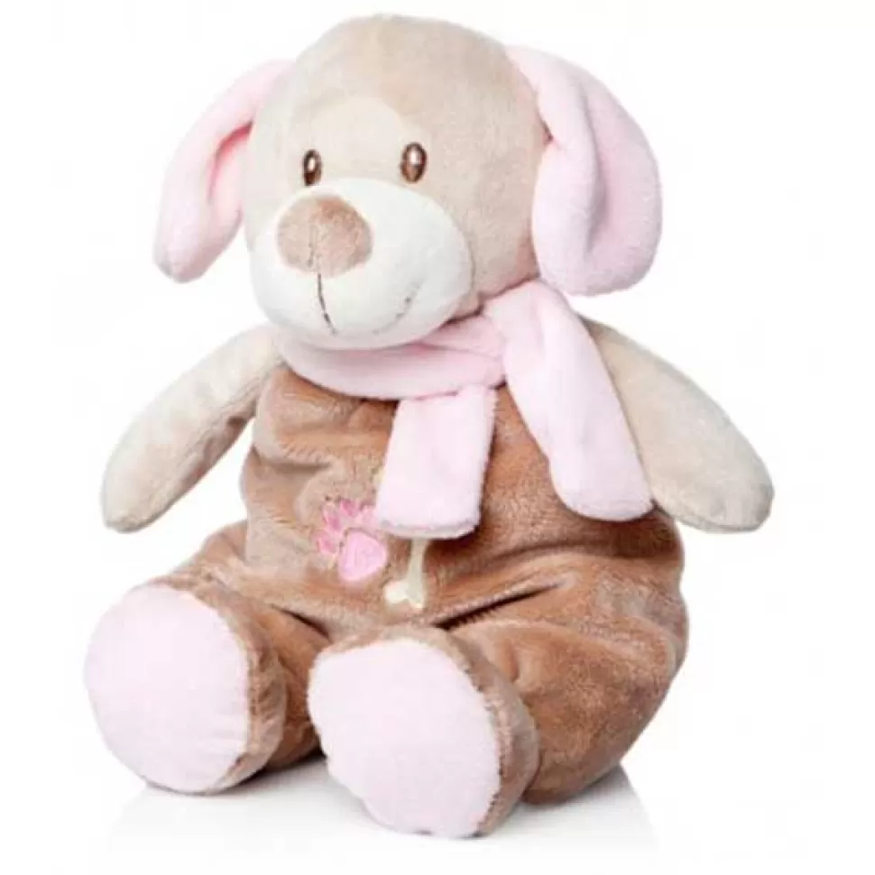 Clearance Brinquedos Artesavi Brinquedo De Peluche Rosa Chocalho Filhote 28Cm